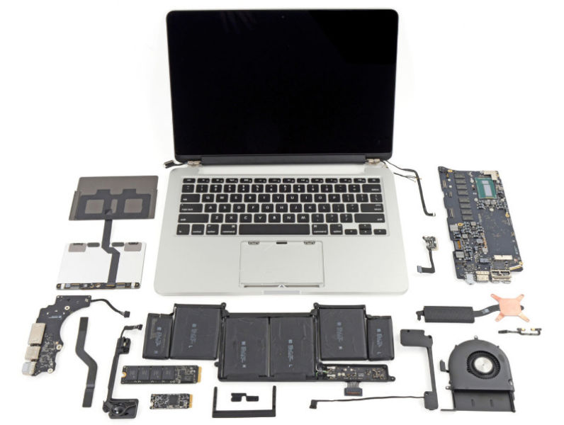 Сложный ремонт Apple MacBook Pro в Химках