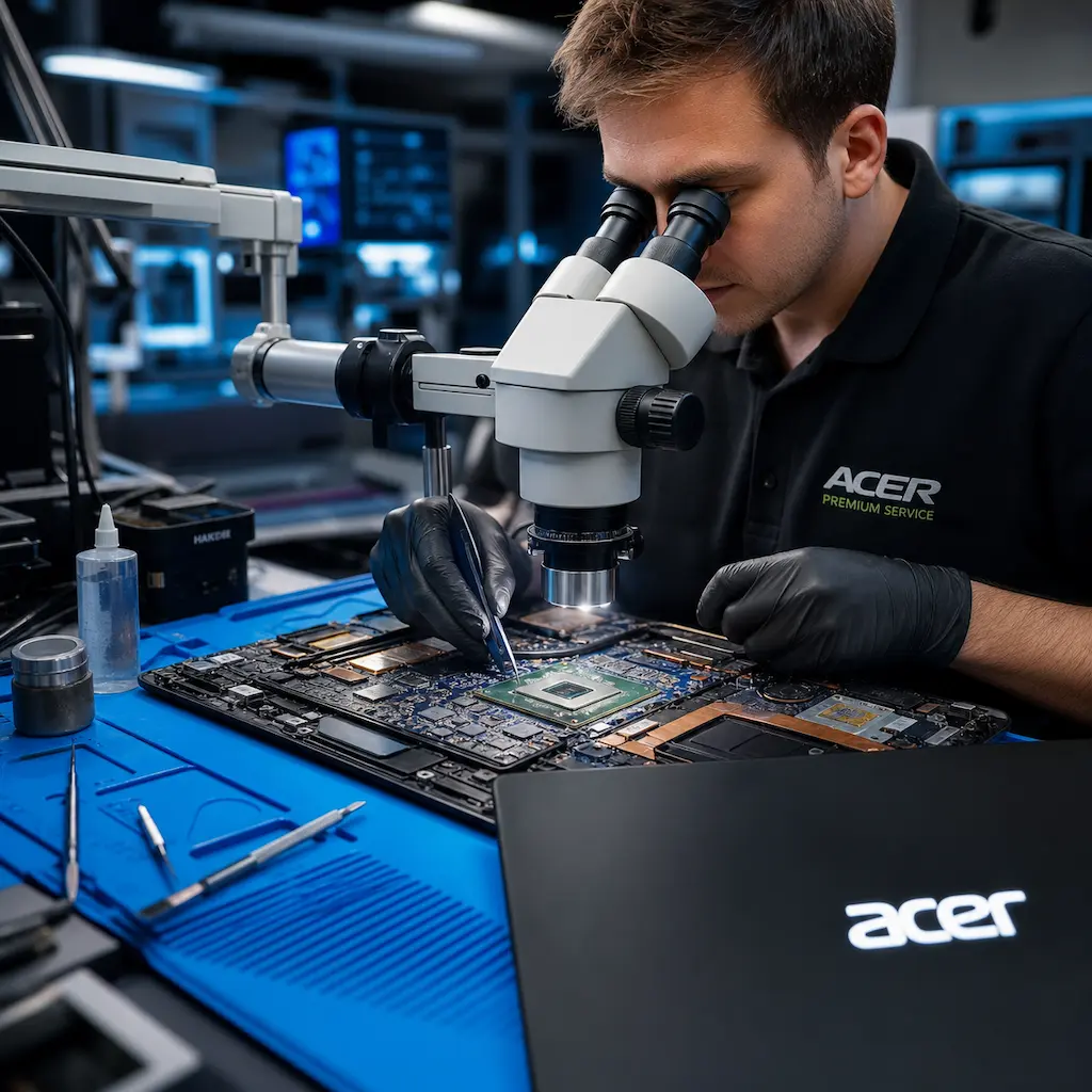 Замена видеокарты ноутбука Acer в Химках