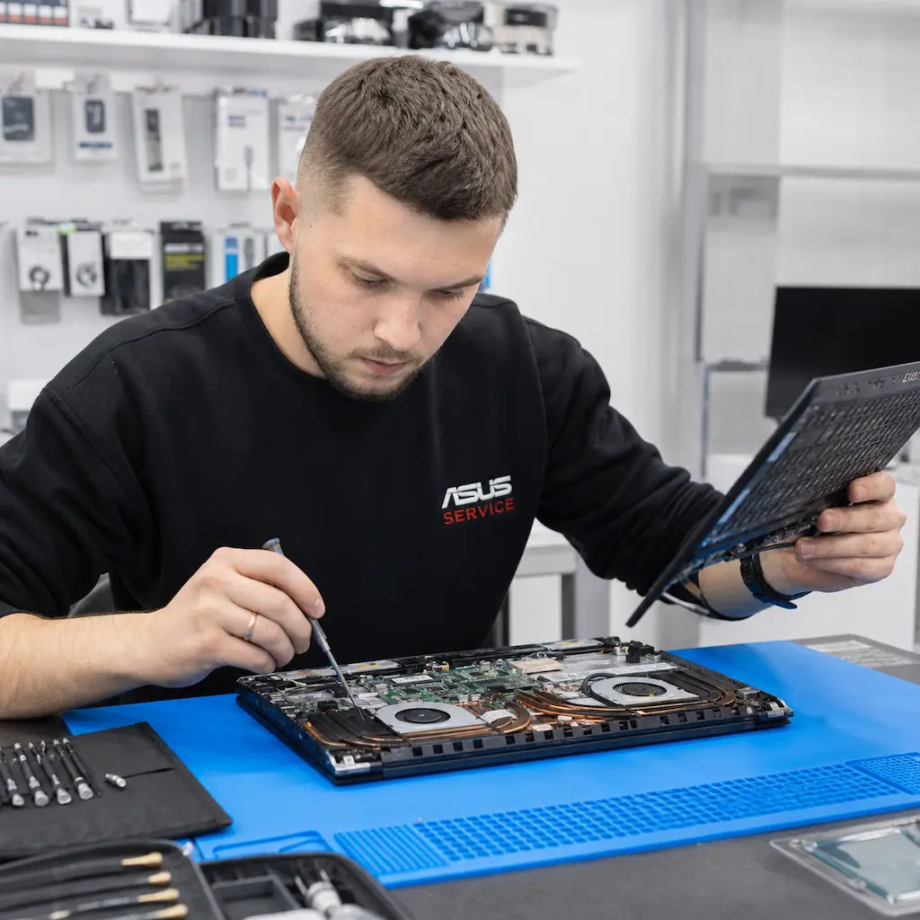 заменить клавиатуру на ноутбуке Asus в Химках