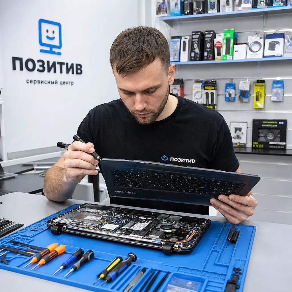 заменить клавиатуру на ноутбуке Emachines в Химках