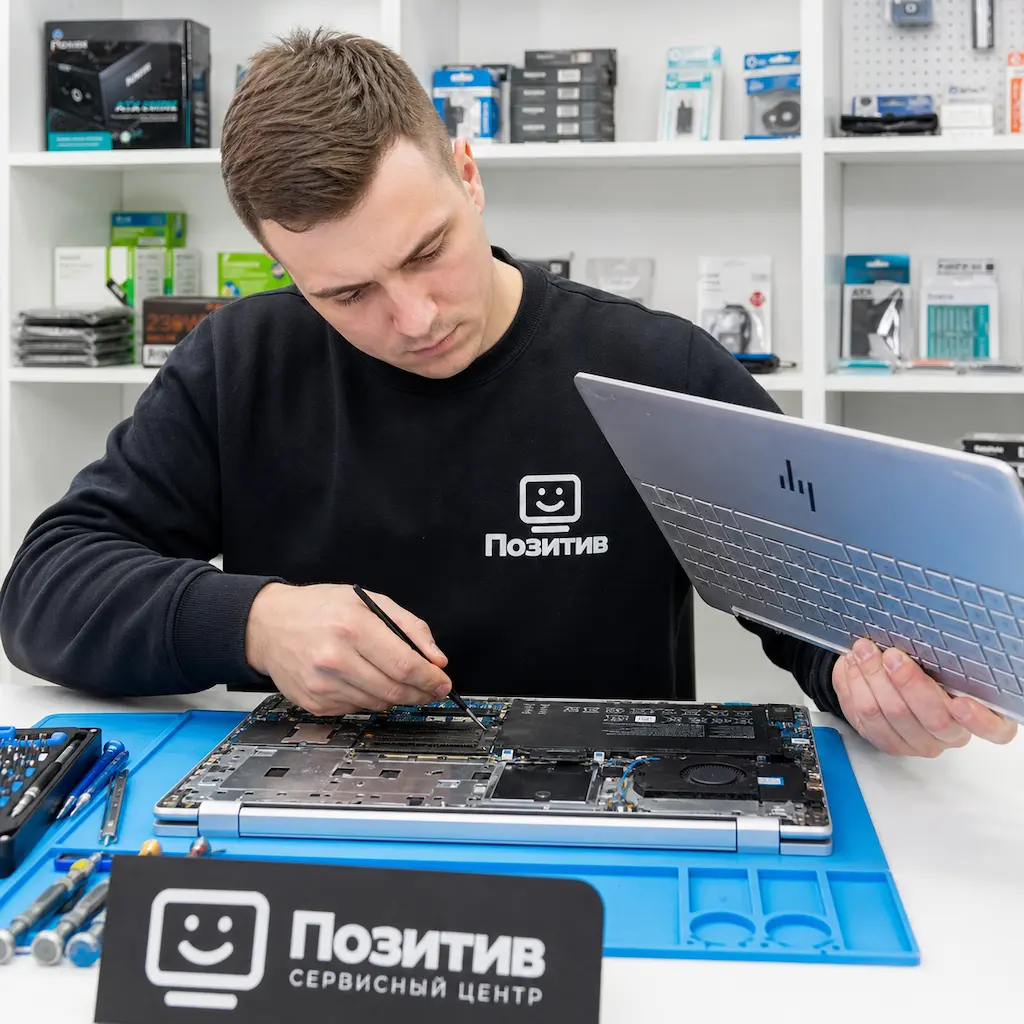заменить клавиатуру на ноутбуке HP в Химках