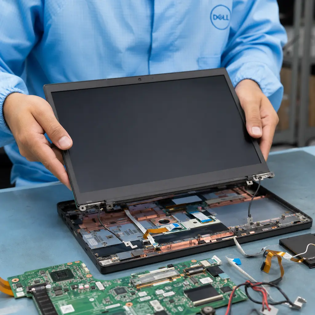 заменить матрицу ноутбука Dell в Химках