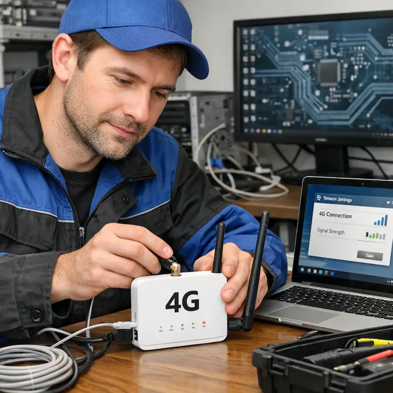 Настройка 4G модема в Химках