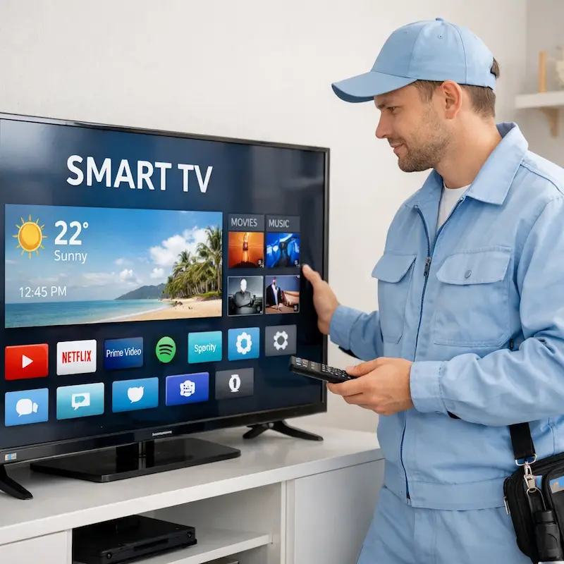Настройка Smart TV в Химках