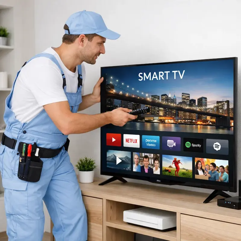 Как вызвать мастера для настройки Smart TV в Химках