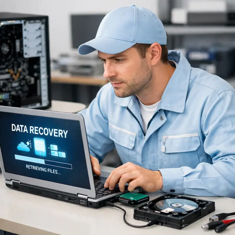 Восстановление данных и файлов в Химках