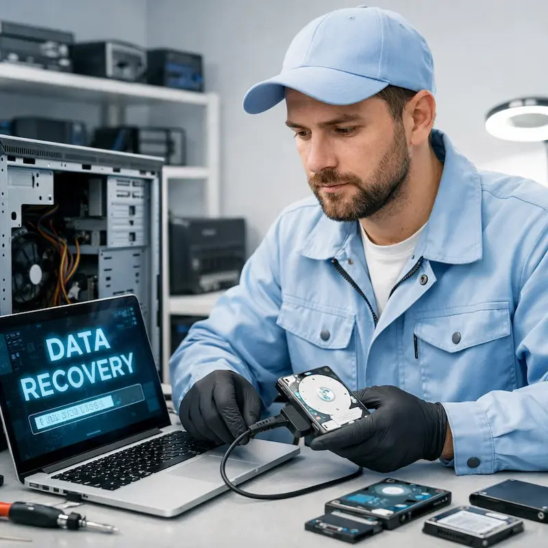 Восстановление файлов в Химках