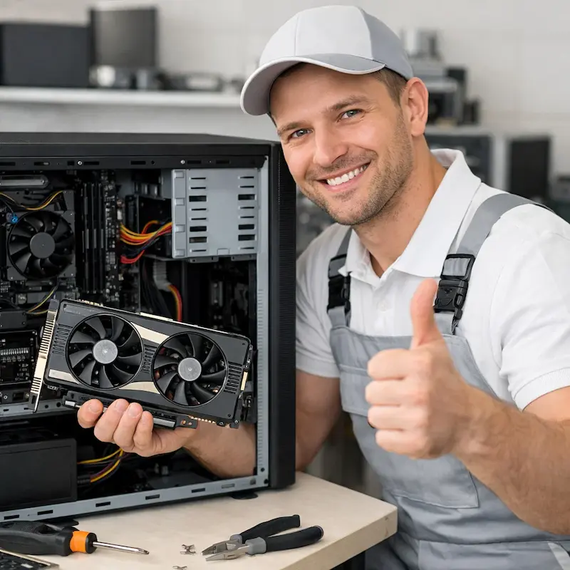 Замена видеокарты ПК в Химках