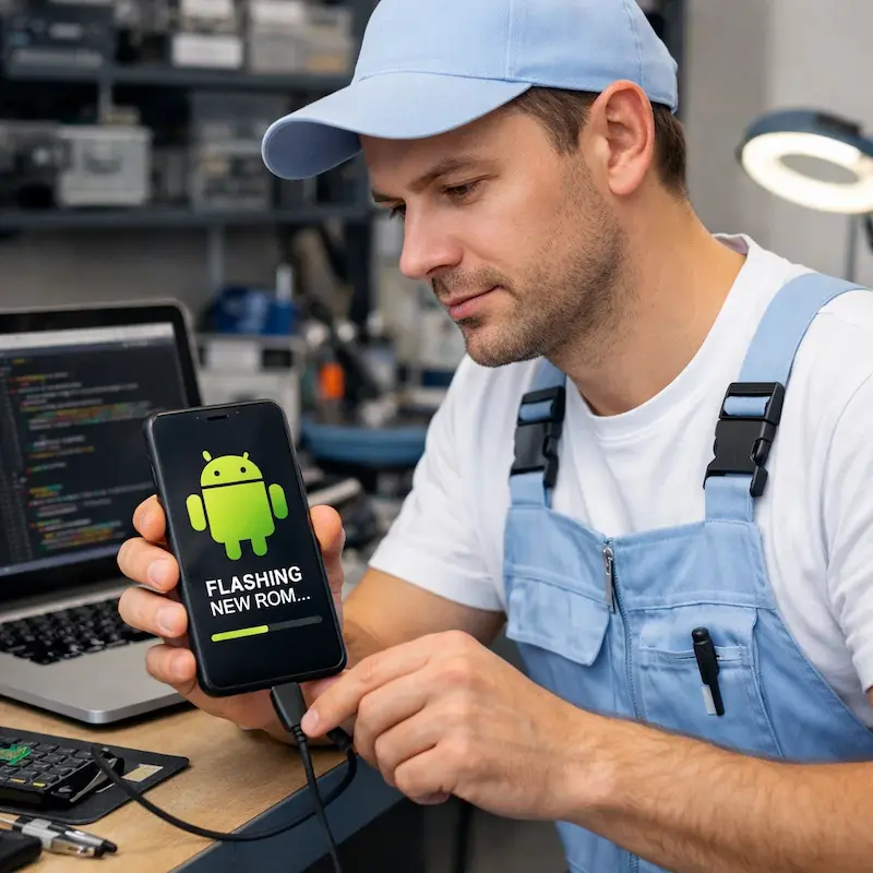 Прошивка Android в Химках