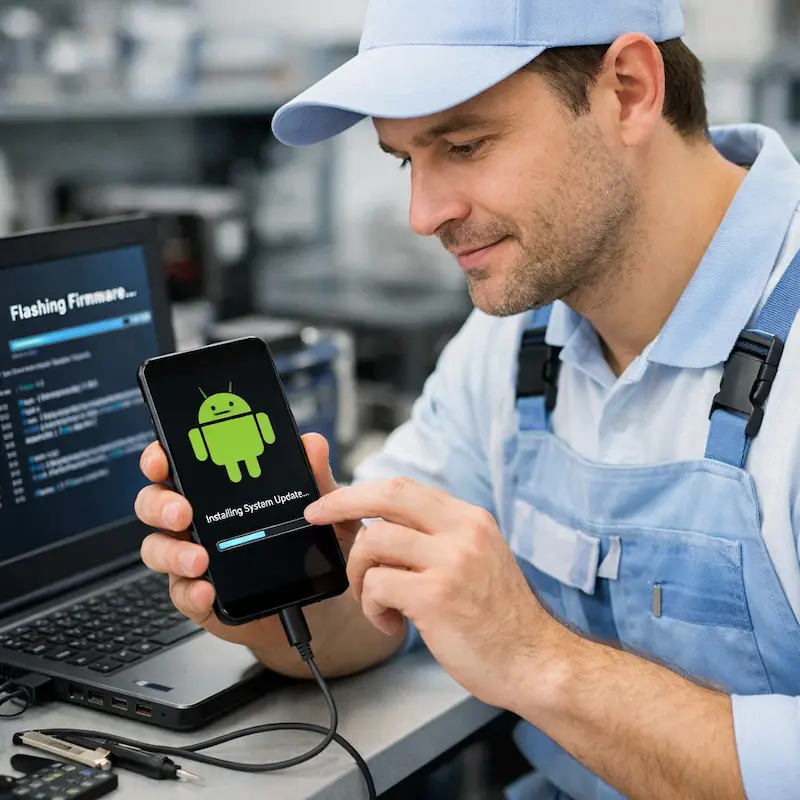 Перепрошить телефон в Химках