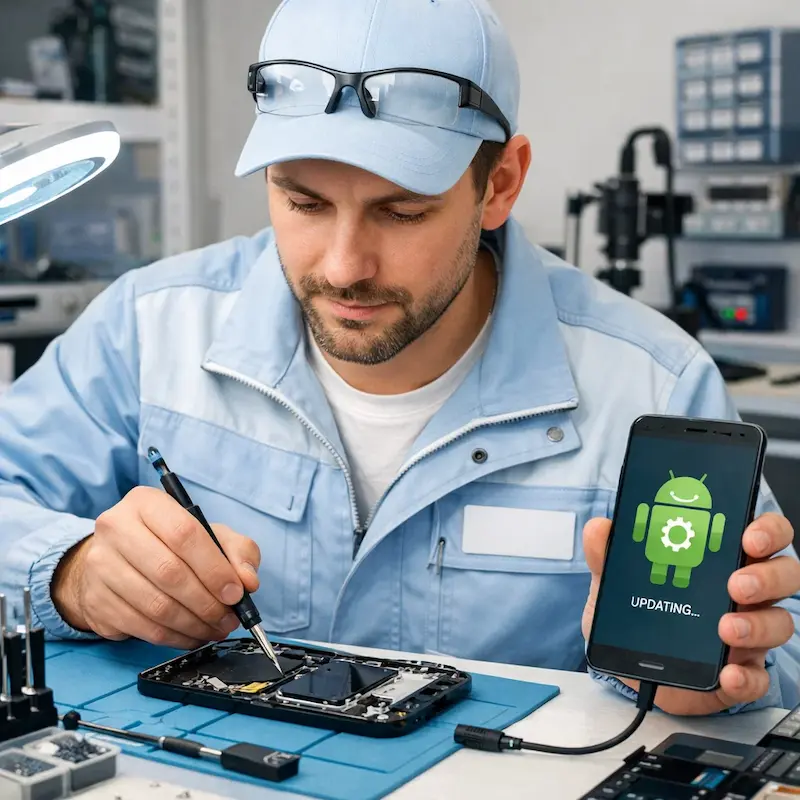 Настройка системы Android в Химках