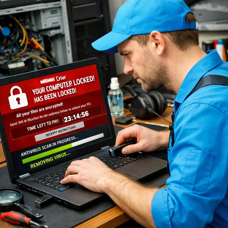 Удалить винлокер в Химках